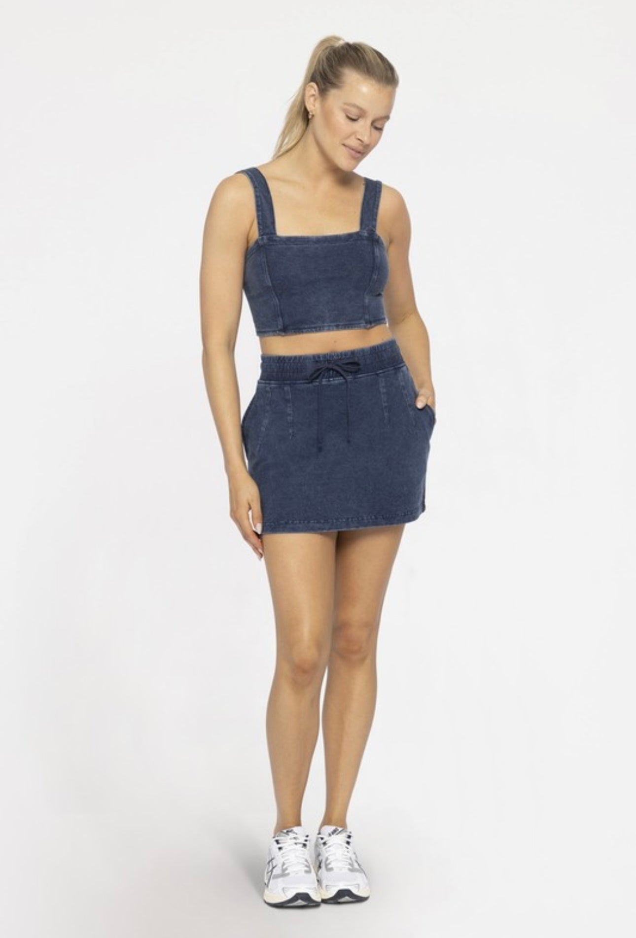 Soft Denim Skort